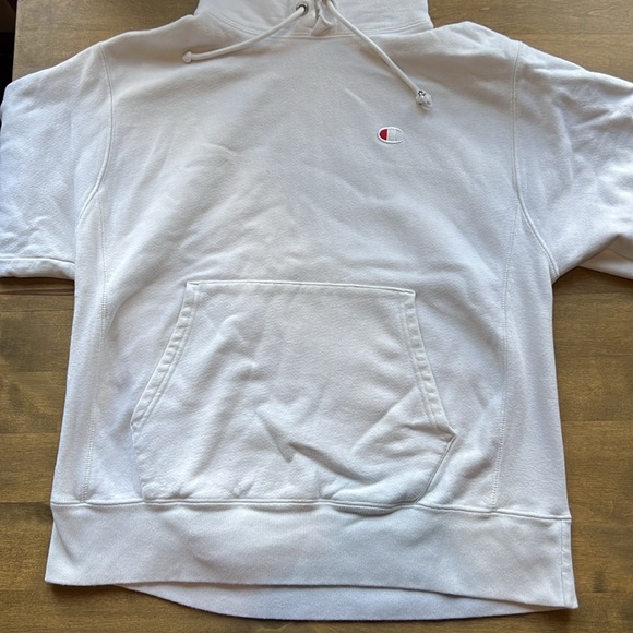 Champion White Hoodie - Picture 3 of 4